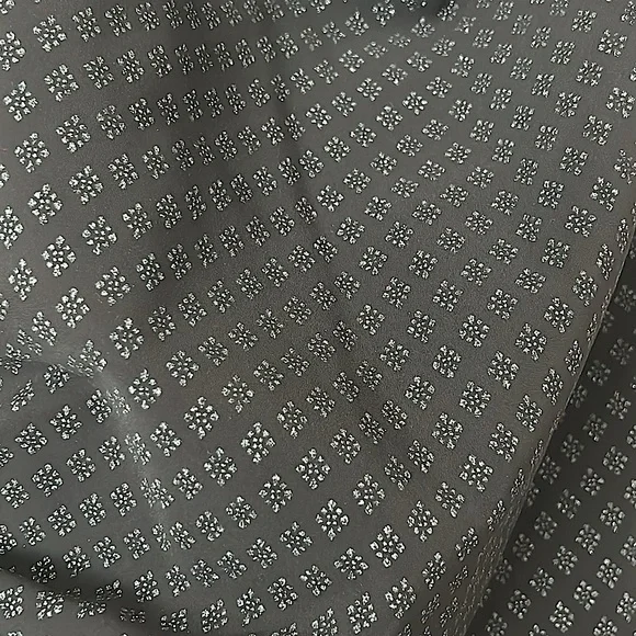 Chiara Boni NWT Black Berner Print Art Deco Diamond Uneven Hem Dress **Size 12** - Picture 5 of 6